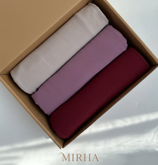 Georgette - Bundle of 3 (Any Colors)